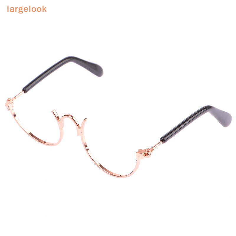 Kính Mát Gọng Tròn 8CM 18 Inches Bằng Kim Loại Phong Cách Cổ Điển Thời Trang Cho Búp Bê