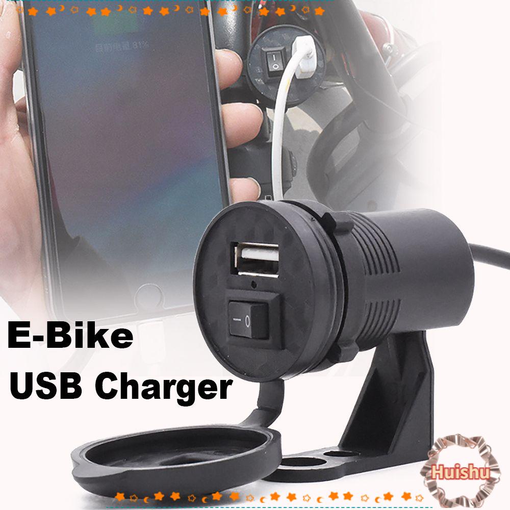 Bộ Sạc USB Gắn Tay Lái Xe Đạp Điện Chuyên Dụng