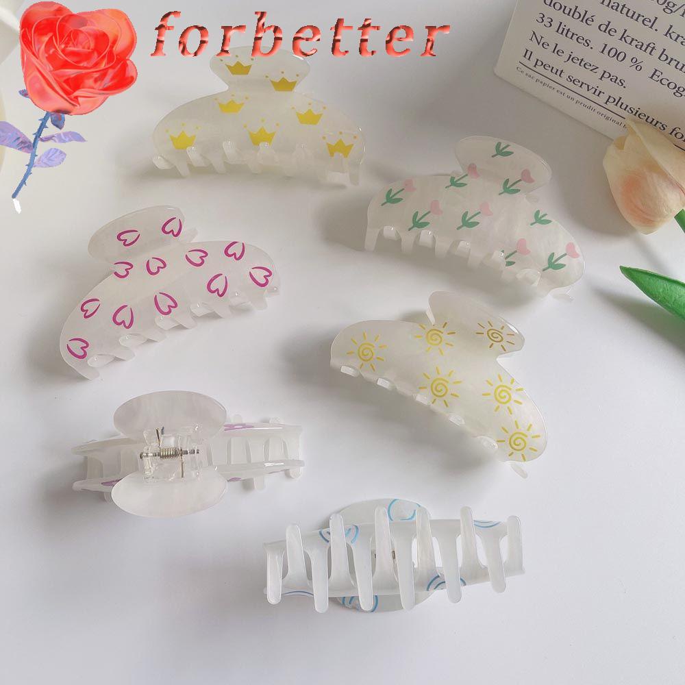 Kẹp Tóc Hình Cá Mập Bằng Acrylic Phong Cách Vintage Thanh Lịch Cho Nữ