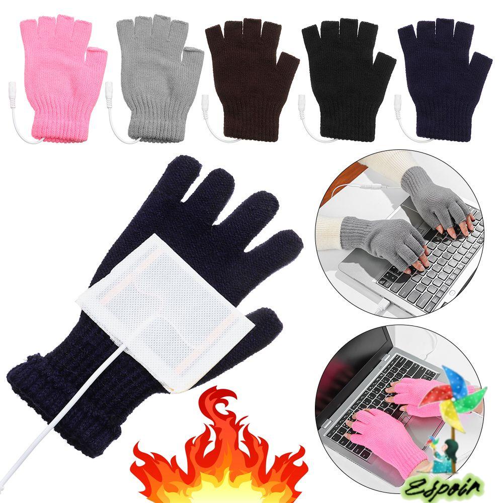 Găng Tay Giữ Ấm Hở Ngón Màu Sắc Tinh Khiết