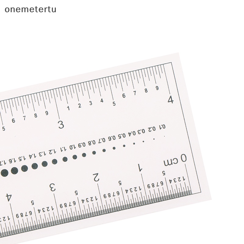 Thước Đo Kích Thước Móng Tay Trong Suốt Tiện Dụng