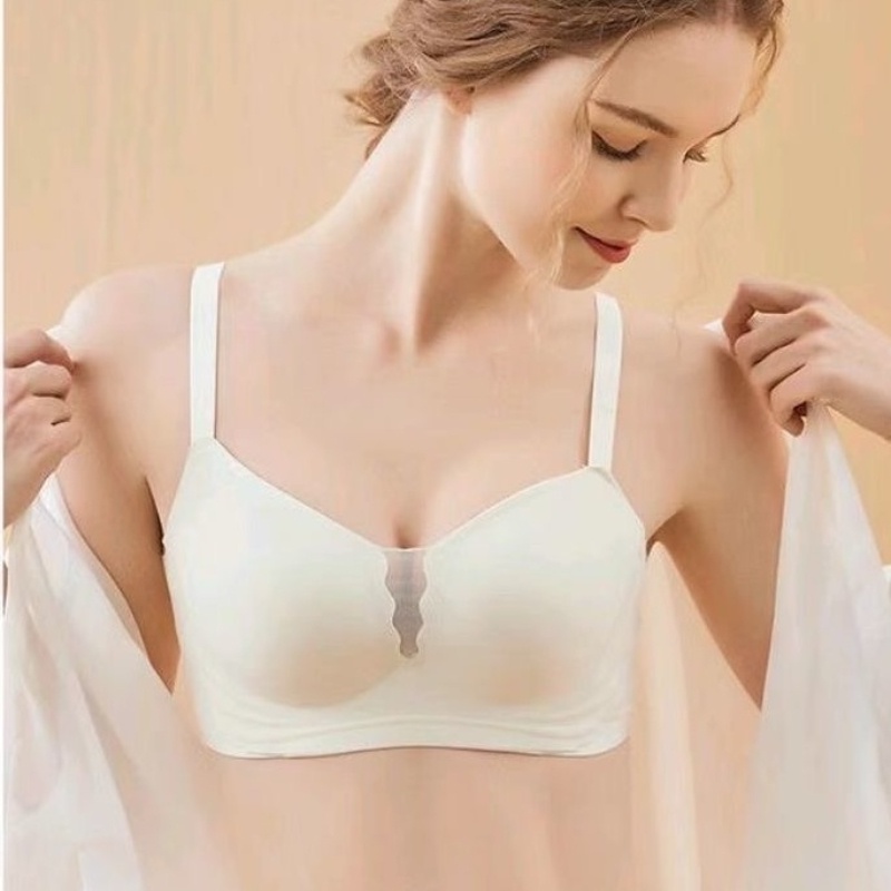 Áo Ngực Không Đường May Mềm Mại Thoải Mái Màu nude Và Xinh Xắn