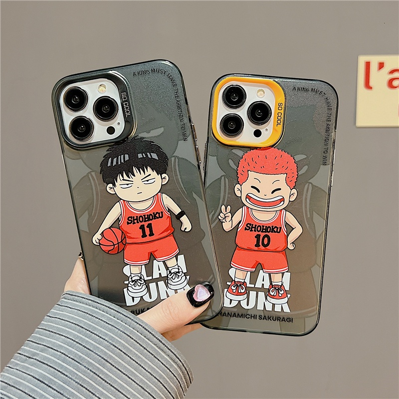 Ốp Điện Thoại Mềm In Hoạt Hình Slam Dunk Cho IPhone14 14Pro 14ProMax 13 13Pro 13ProMax 12 12PRO 12ProMax 11