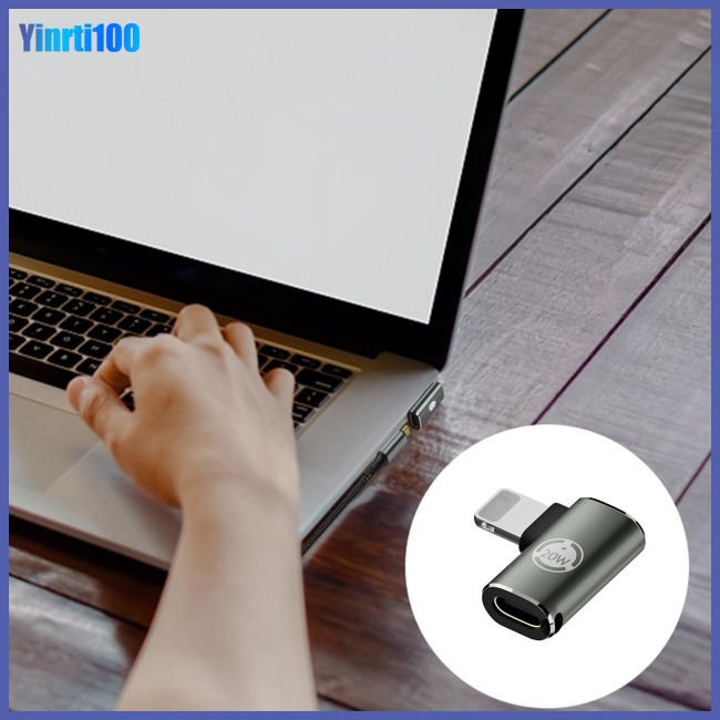 Bộ Chuyển Đổi Sạc Nhanh Type-c 20w Tương Thích Với Đầu Cắm Sang Ổ Cắm Pd