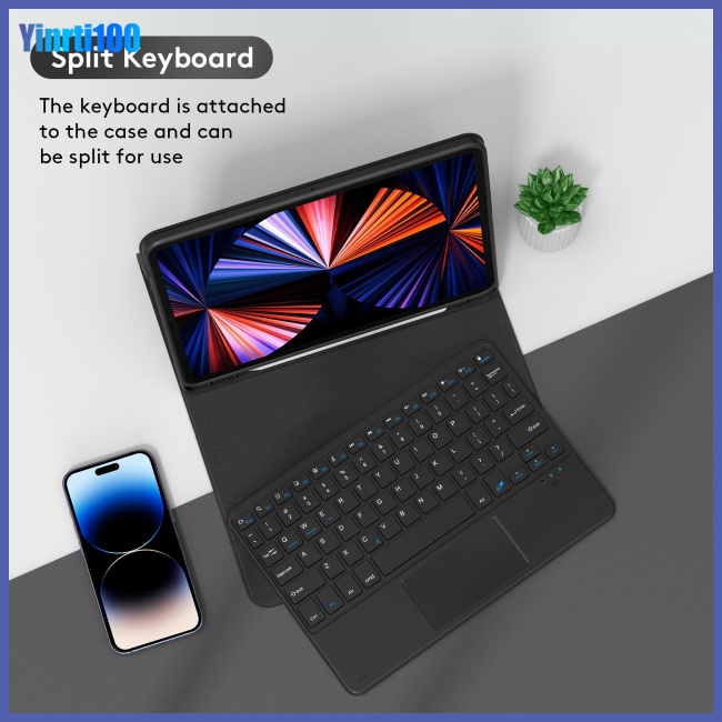Bao Da Máy Tính Bảng Có Bàn Phím Bluetooth Cho Ipad Pro11 Air5 10.9 Inch 11 Inch