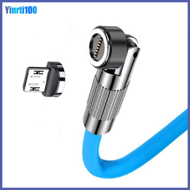 Cáp Sạc Nhanh Yinrti 120W 6A 180 Độ Type c / android Cho Xiaomi Huawei