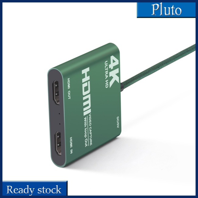 Mới Card Ghi Hình 4k 1080p Usb 3.0 / Type C Tương Thích Với Fordmi 2 Trong 1 Đầu Ra 60FPS