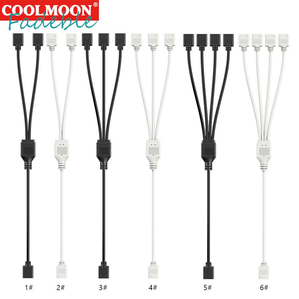 Cáp Chia Cổng 5V 3PIN 1 Sang 2 / 3 / 4 Cho Quạt Máy Tính