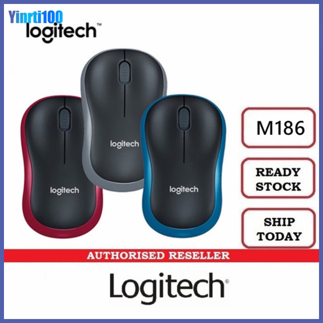 Chuột Không Dây Yinrti M186 Pin Dài Để Bàn Tiện Dụng