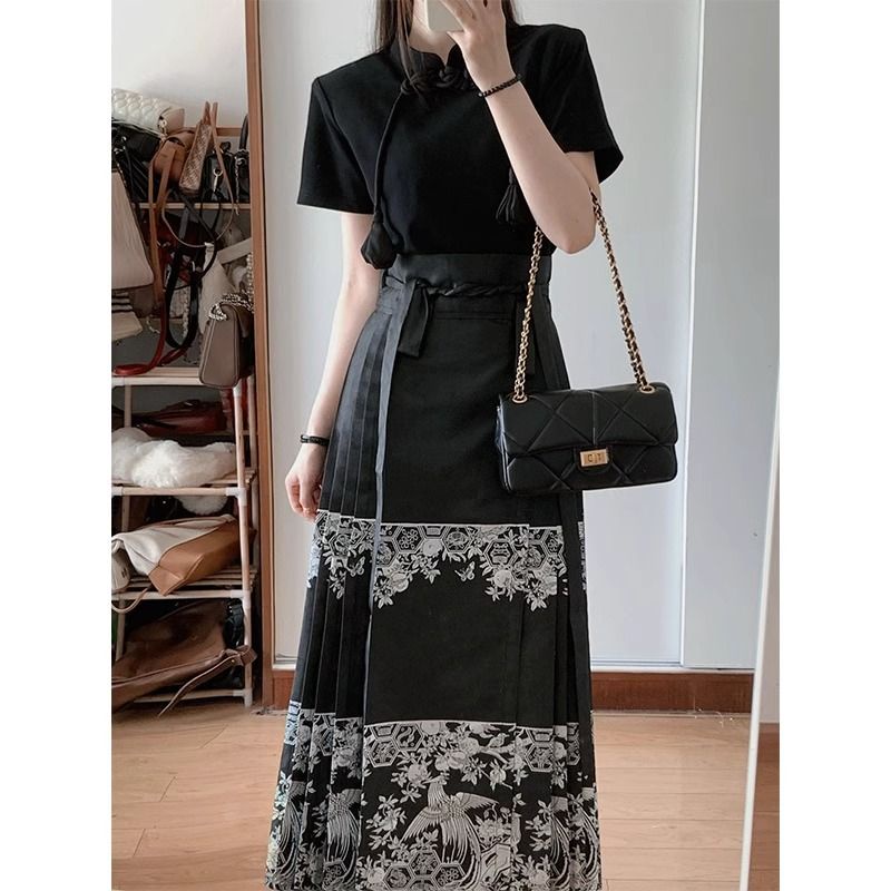 Đầm Hán Phục Cách Tân Phong Cách Trung Hoa Thời Trang Mùa Hè Hàng Mới