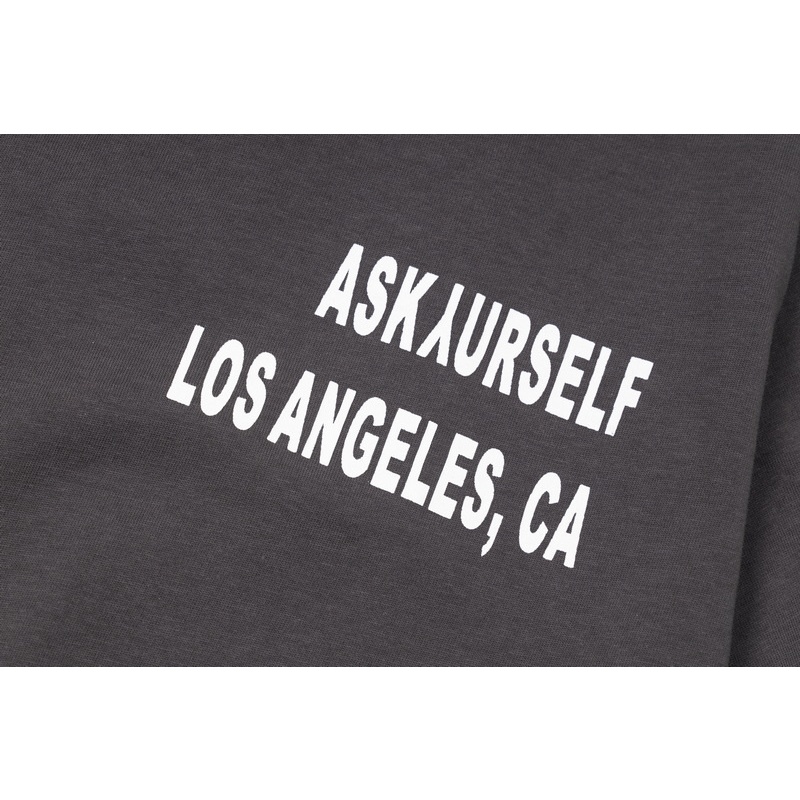 A-sk-áo Thun Tay Ngắn Dáng Rộng Phiên Bản Cao Cấp Thời Trang Đường Phố Mới Nhất Phun Sương Trực Tiếp Kỹ Thuật Số Rubbed Edge Wash Cho Nam Và NữFgtyd