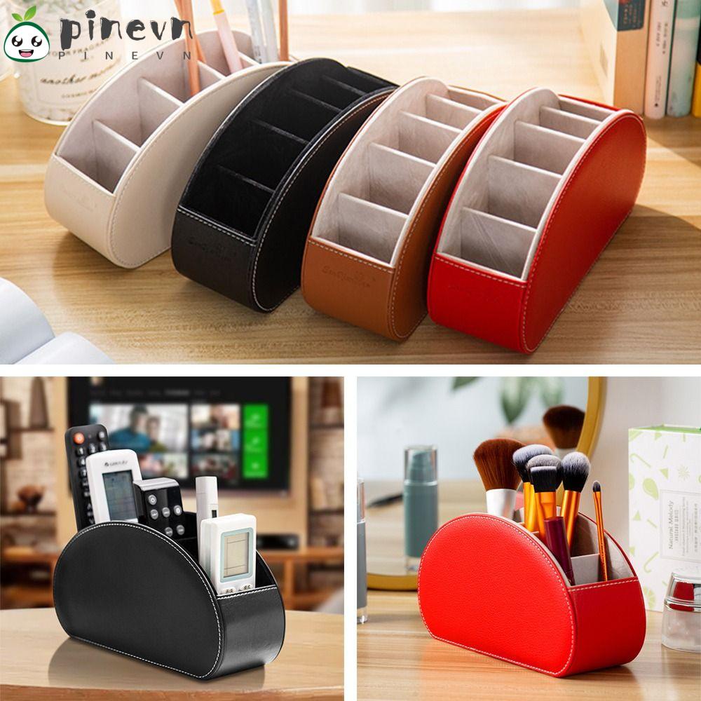 Giá Đỡ Cọ Trang Điểm Đa Năng Chất Liệu Da PU