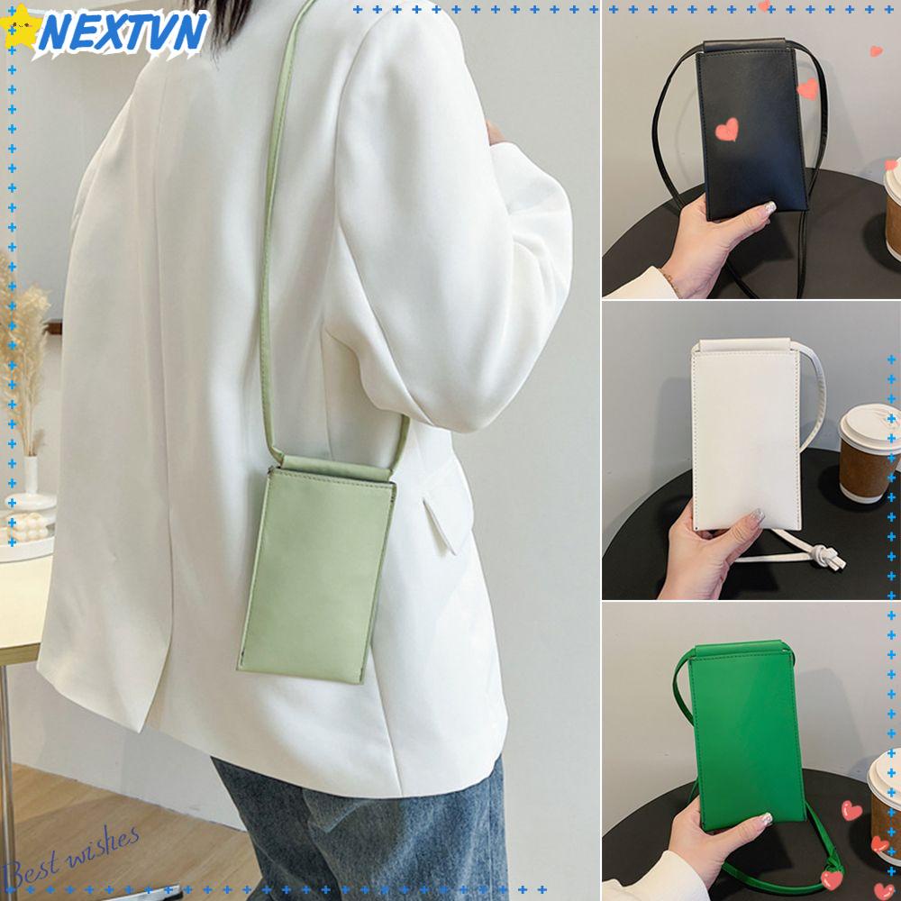 Túi Xách Da PU Màu Trơn Thời Trang Cho Nữ