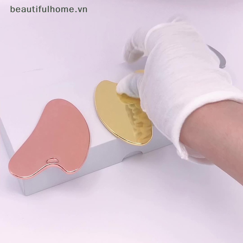 Dụng Cụ Mát Xa Gua Sha Bằng Kim Loại Chuyên Dụng Cho SPA