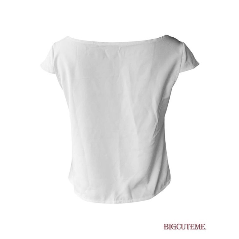 Áo Thun Tay Ngắn Cổ Vuông Màu Trơn Thời Trang Mùa Hè Xinh Xắn Cho Nữ