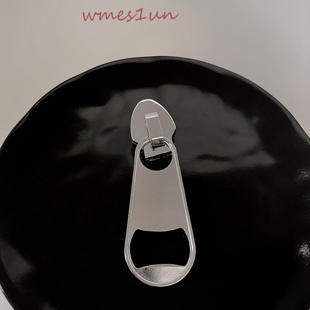 Ghim Cài Áo Hợp Kim Mạ Điện WMES15H Phối Khóa Kéo Phong Cách Hàn Quốc Thời Trang