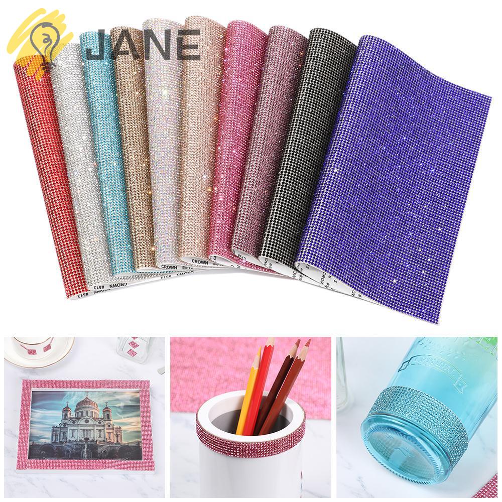 Miếng Dán Trang Trí Xe Hơi Ánh Nhũ Lấp Lánh