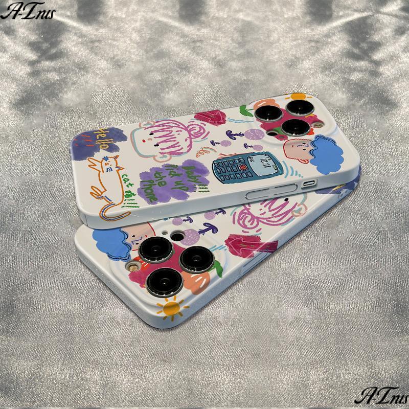 Ốp Điện Thoại Mềm Chống Sốc In Họa Tiết Graffiti Cho Iphone 14 Pro 6 plus 7813 Max 11I 12 UCFB