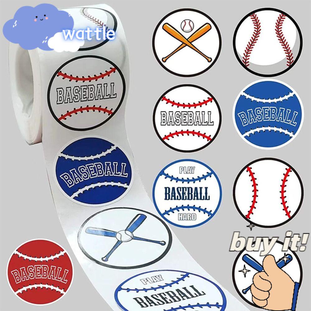 Sticker Dán Tường Tự Dính 1.5 Inch Trang Trí Tiệc Thể Thao