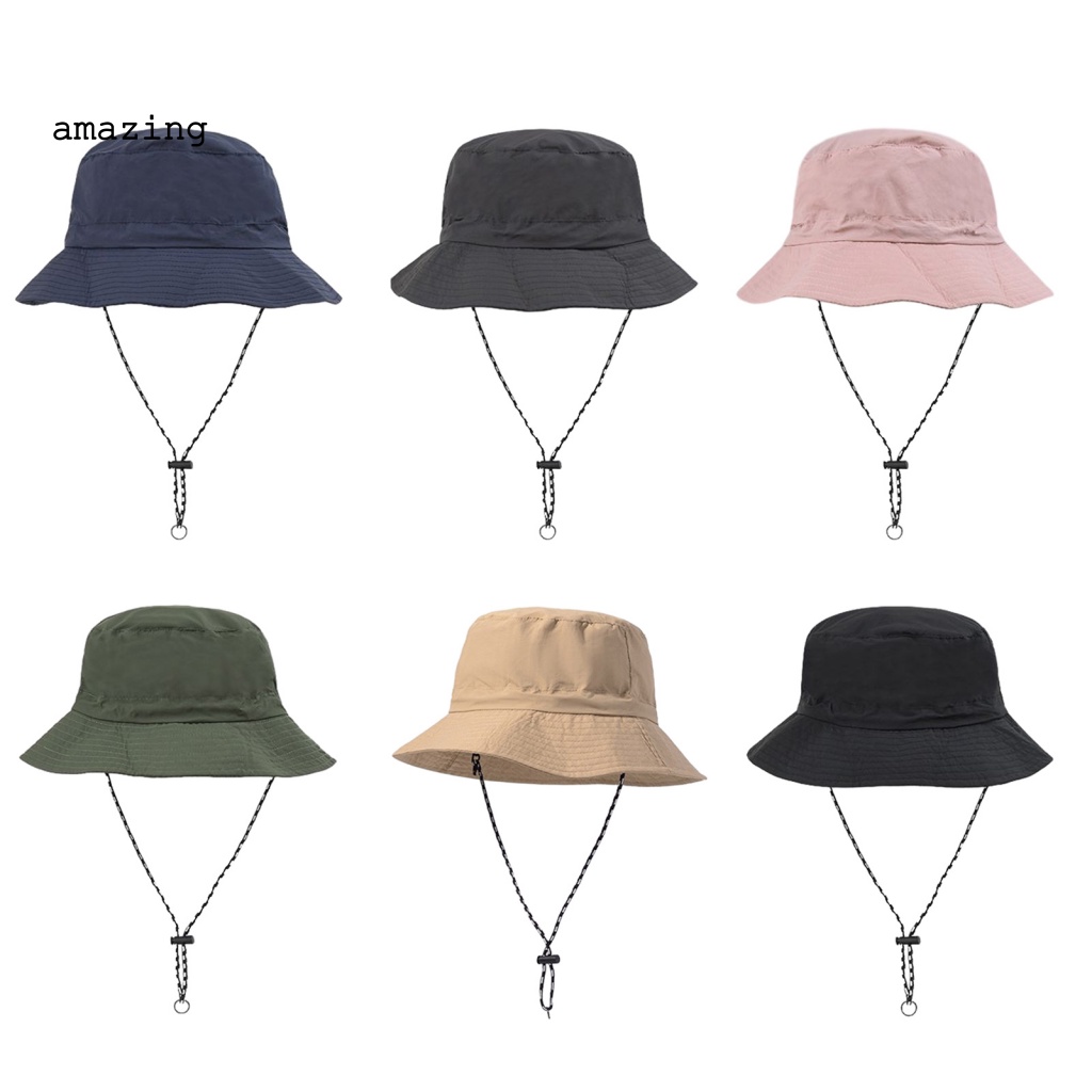 Mũ Xô Chống Nắng Có Dây Điều Chỉnh Nhanh Khô Chống Thấm Nước Cho Nam Và Nữ