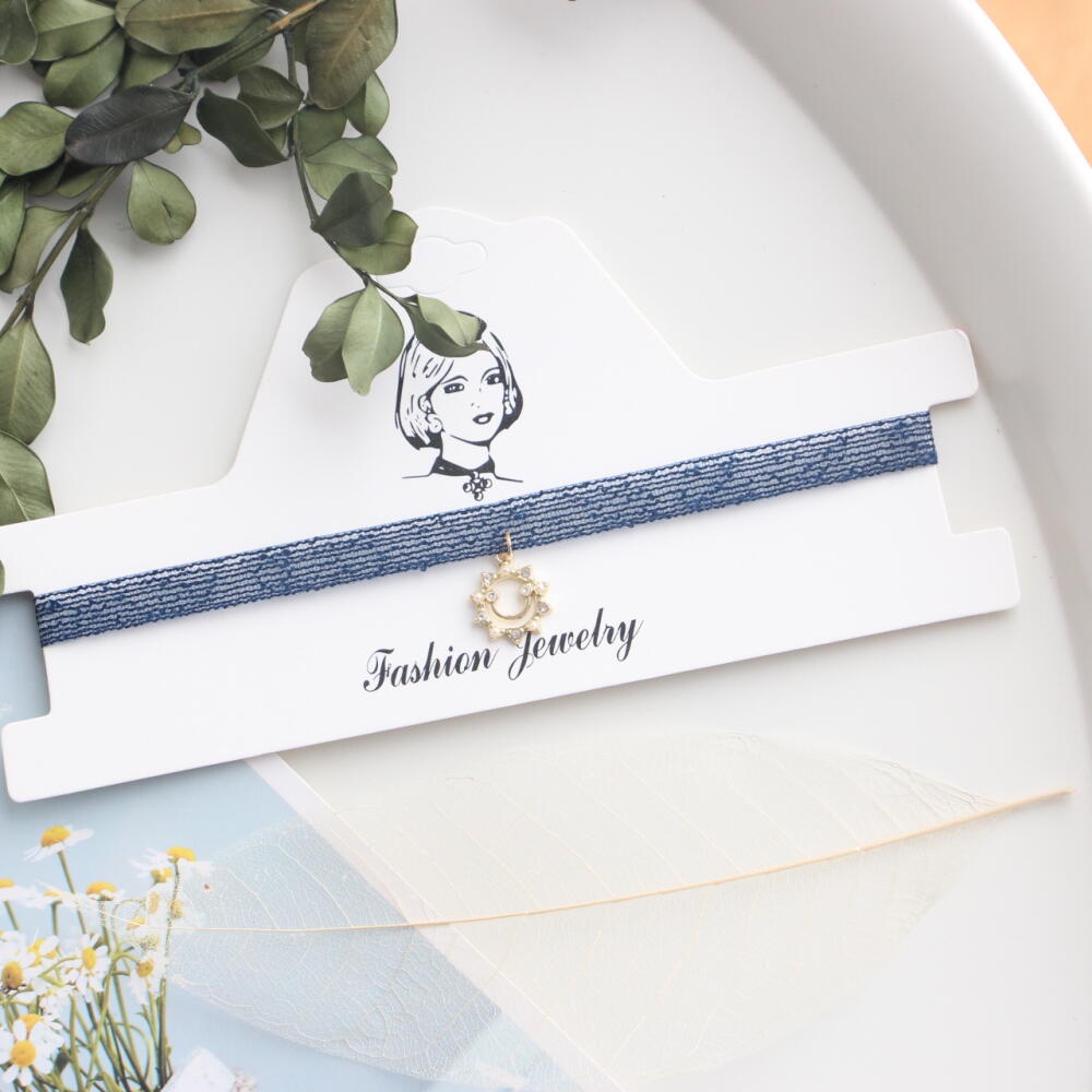 Choker Ren Hình Ngôi Sao / Mặt Trăng Thời Trang