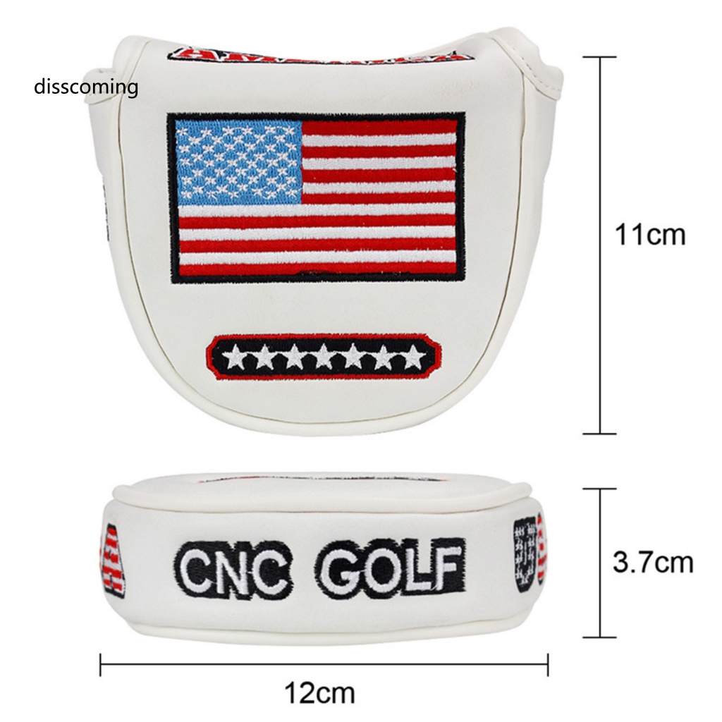 Băng Đô SL SL SL SL| Vỏ Bọc Đầu Gậy Đánh Golf Bằng Da Giả Mềm Khóa Từ Tính Chống Nước Chống Bụi