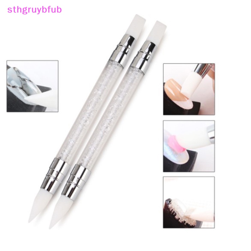 1 Bút Hai Đầu Vẽ Móng Nghệ Thuật Bằng Silicone DIY