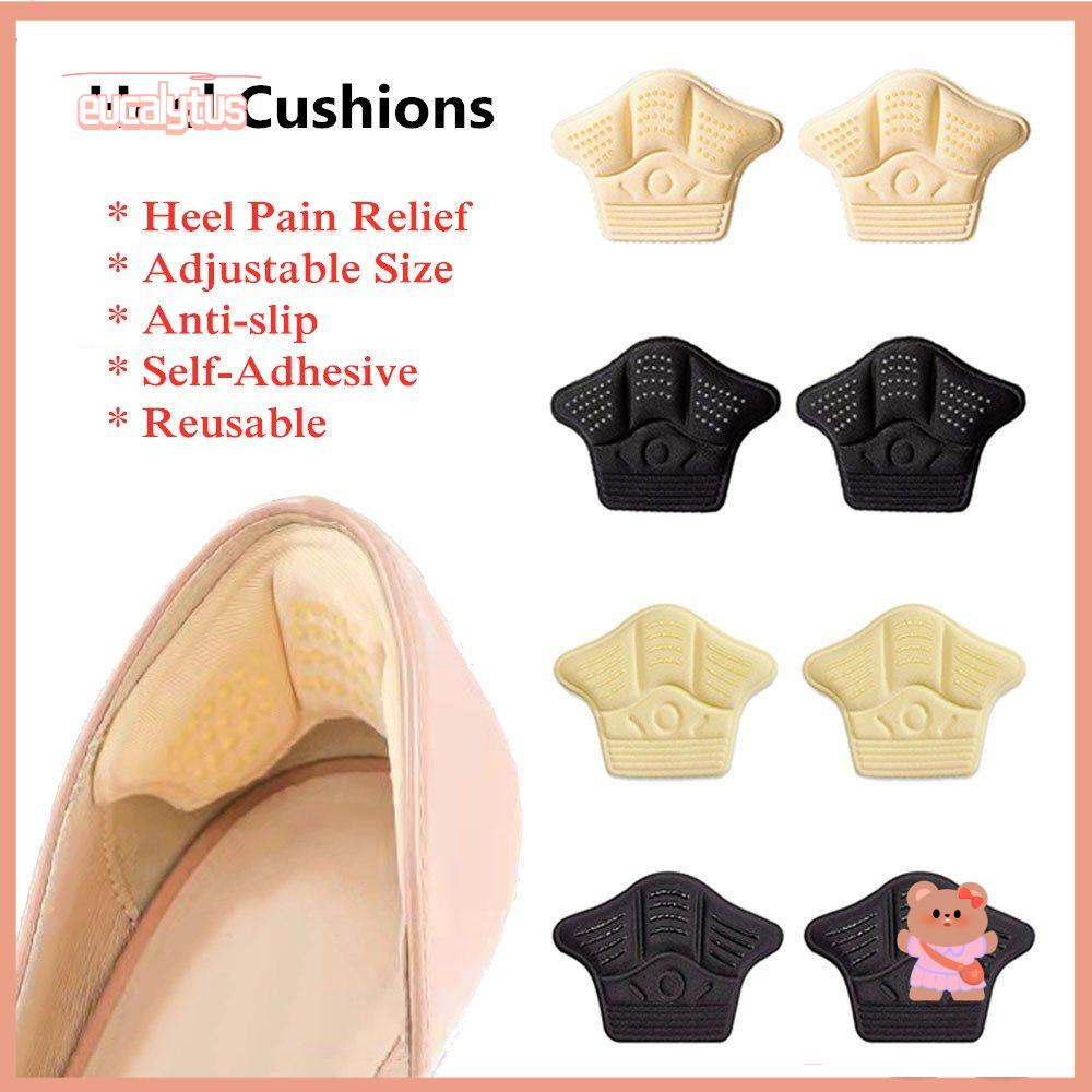 Bộ 2 Miếng Đệm Lót Gót Chân Chống Trượt Giảm Đau Tái Sử Dụng Được