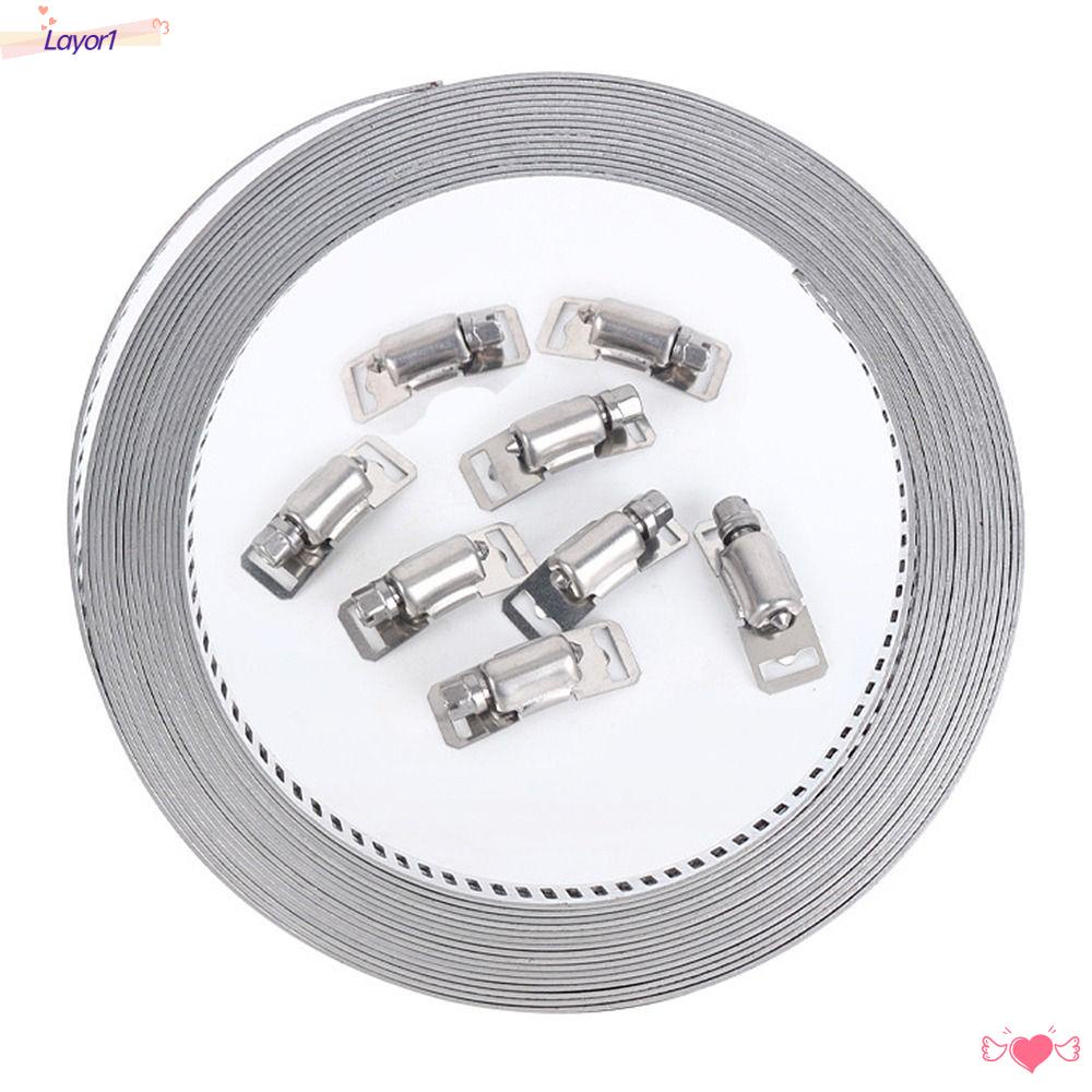 Kẹp Ống Nước 1 Loại DIY Bằng Thép Không Gỉ 304 Kèm Đai Ốc Kim Loại Mạnh Mẽ