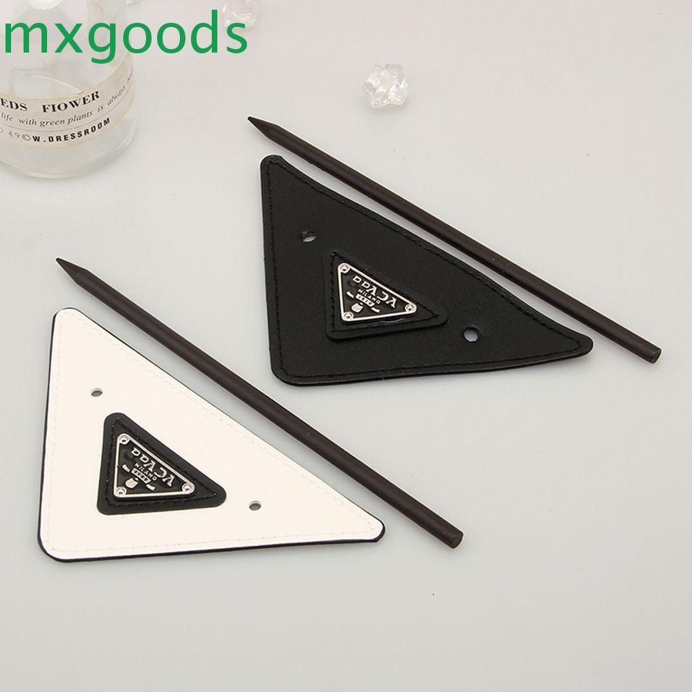 Kẹp Tóc Hình Tam Giác In Chữ Phong Cách Retro Dành Cho Nữ