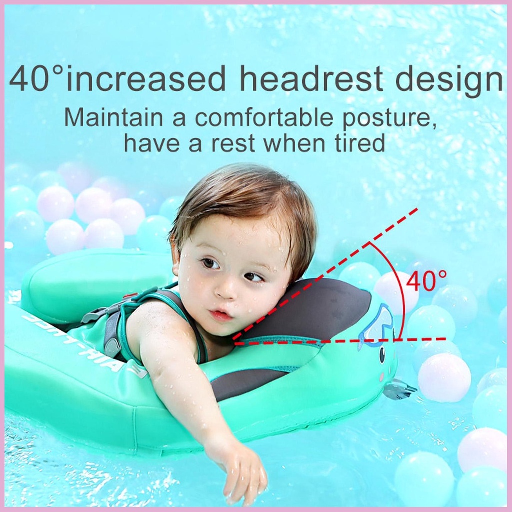 Set 50 Phao Bơi Nổi Màu Sáng Dễ Thương An Toàn Không Lật Có Thể Tháo Rời Cho Trẻ Em UPF
