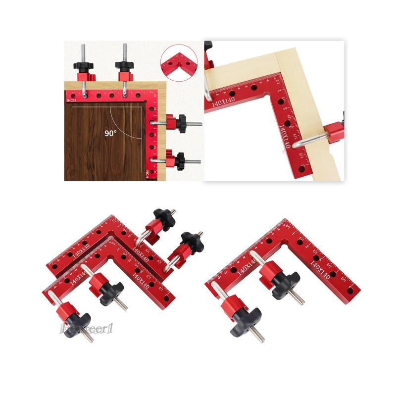 [Fenteer1] Kẹp Định Vị Góc Vuông 90 Độ Cho Tủ Khung / Máy Cắt DIY