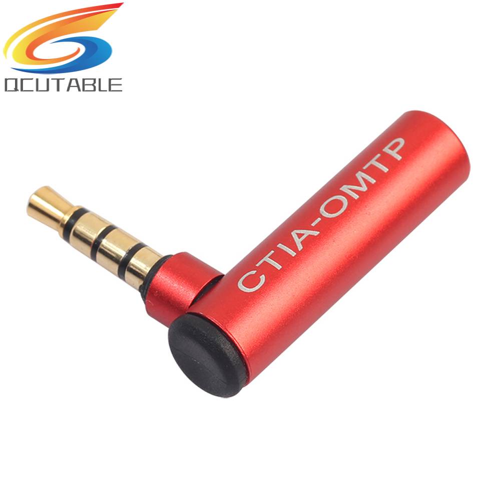 Cáp ChuyểN ĐổI Âm Thanh Tai Nghe 3.5mm OMTP Sang CTIA 90 Độ