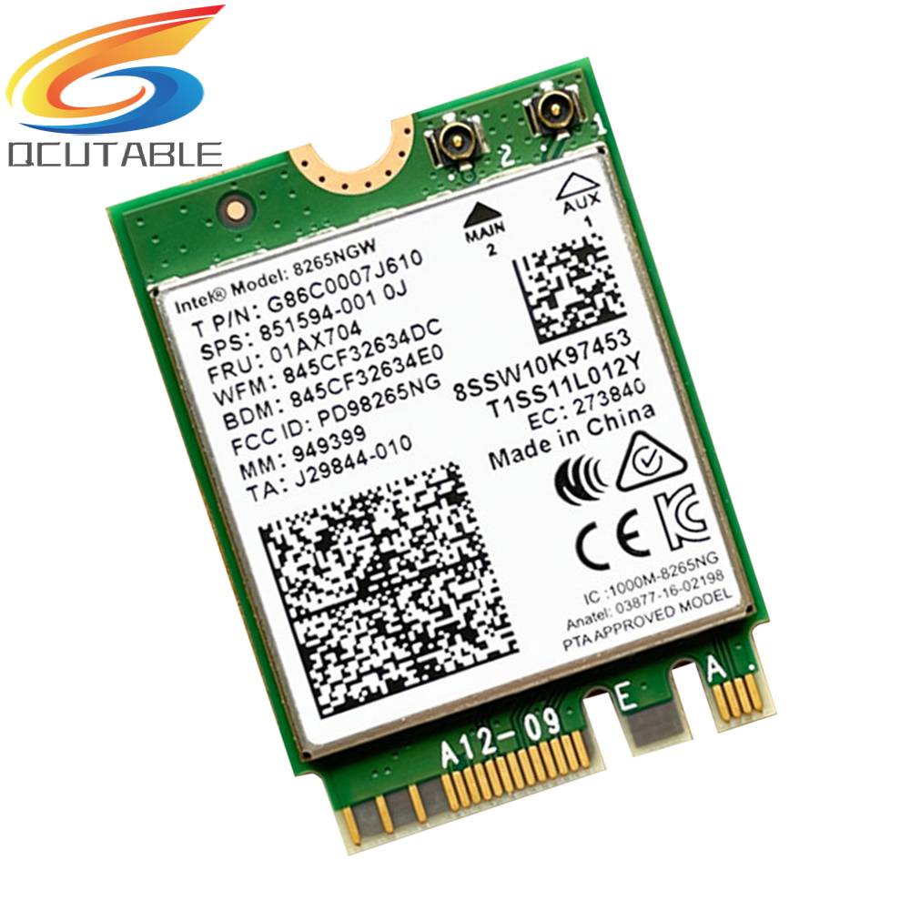 Thẻ Mạng Không Dây 867M 2.4G 5G Bluetooth Và Phụ Kiện