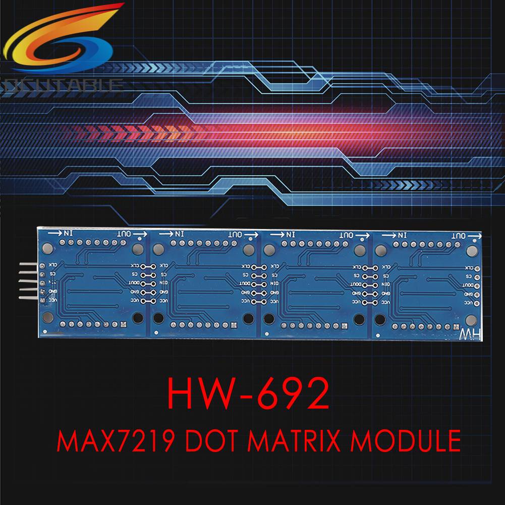 Bảng Mạch Điều Khiển Ma Trận 4 Trong 1 MAX7219