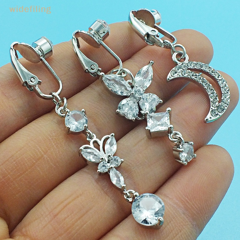 Khuyên RốN HìNh BướM / MặT Trăng ĐíNh Đá Xinh XắN