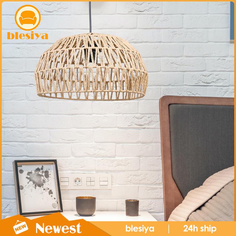 Chụp Đèn Bằng Dây Thừng Phong Cách Bohemian Dành Cho Phòng Khách