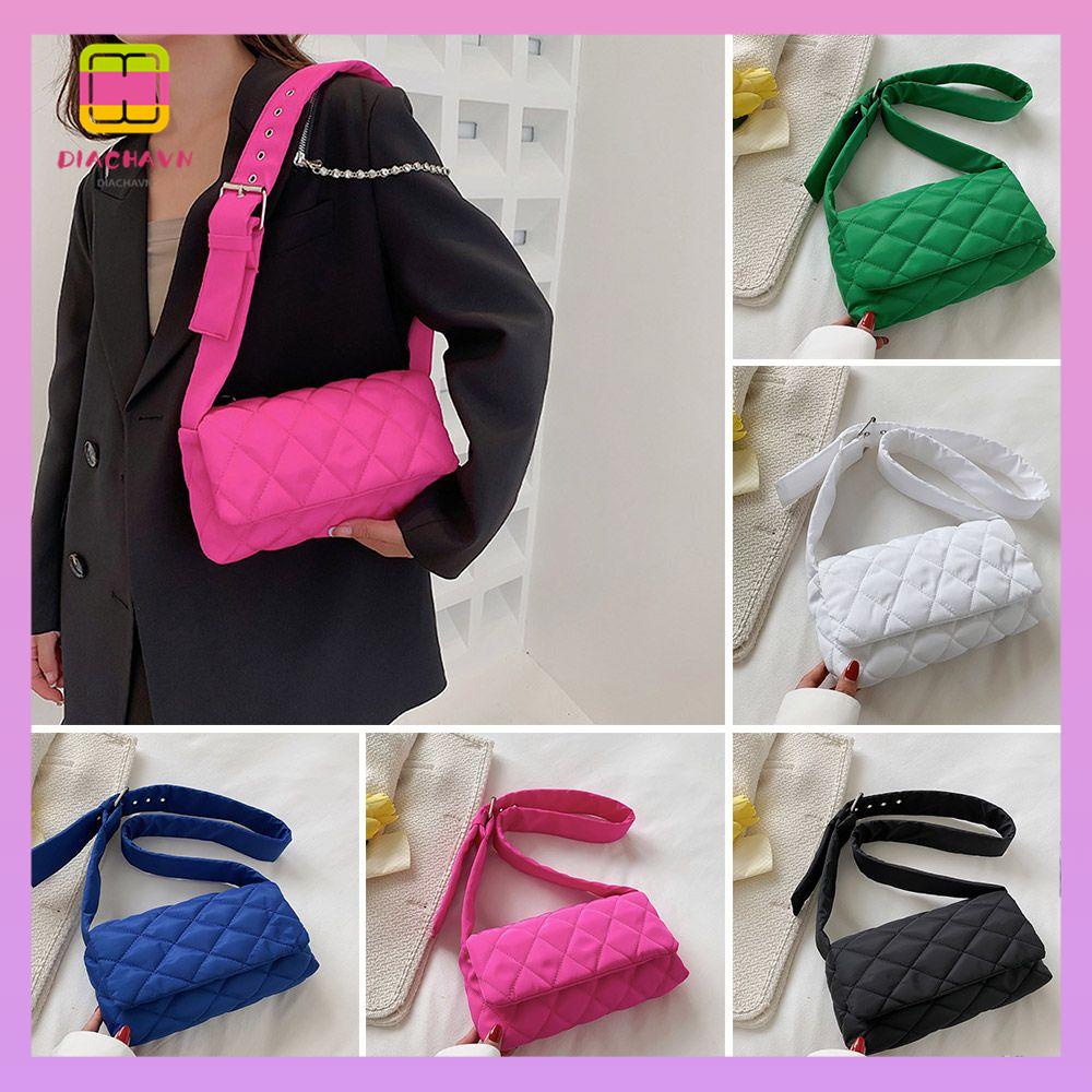 DIACHAVN Túi Đeo Vai Bằng Cotton Gọn Nhẹ Thời Trang Mùa Đông