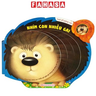 Sách thơ về động vật - nhím con nhiều gai