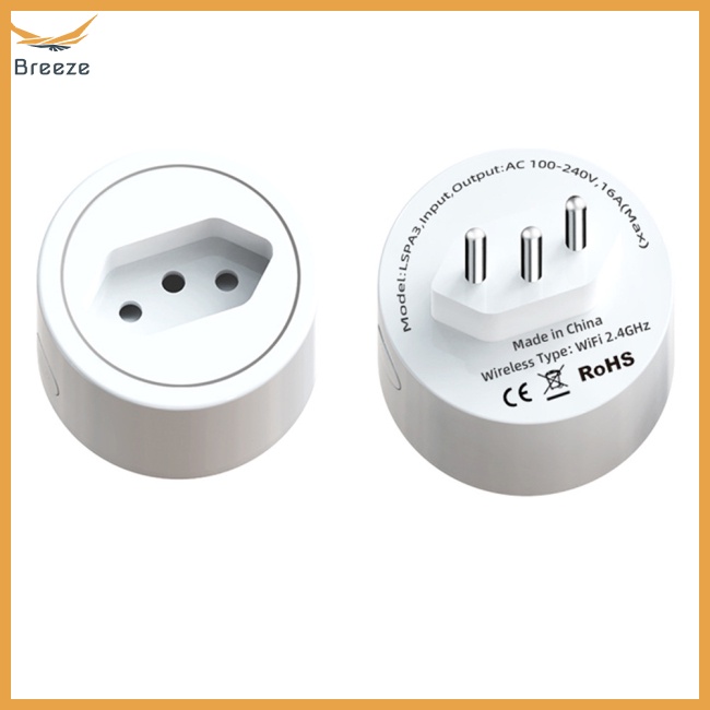 Ổ Cắm Điện Thông Minh 16a Ac 100-240v Điều Khiển Bằng Giọng Nói Tiện Dụng