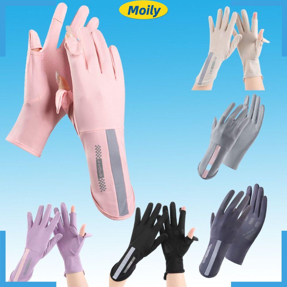 MOILYVN Găng Tay Cảm Ứng Thời Trang Mùa Hè Cho Phái Nữ