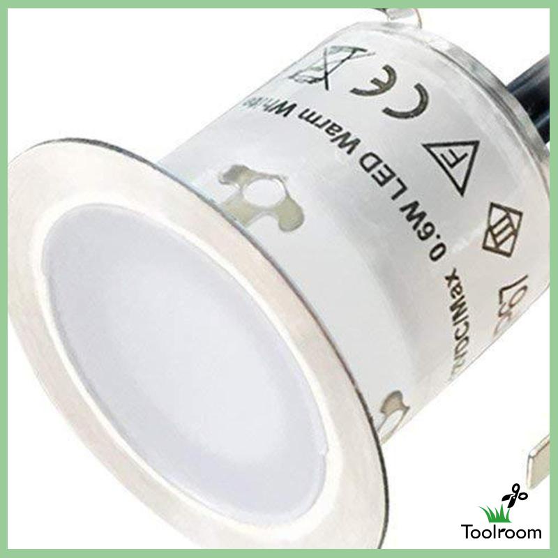 Bộ 10 Đèn LED Chống Thấm Nước Trang Trí Lối Đi Sân Vườn