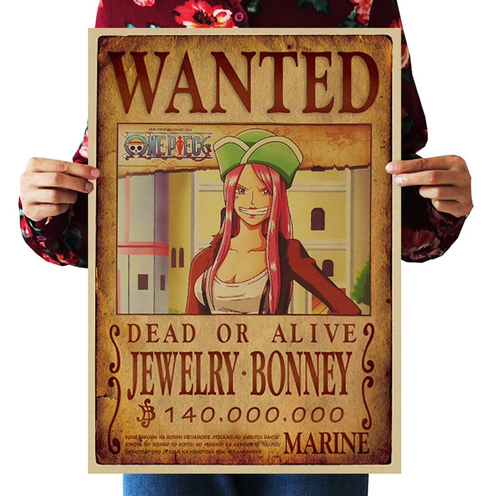 Áp Phích Dán Tường Trang Trí In Hoạt Hình Luffy Mani Nico Robin Dễ Thương