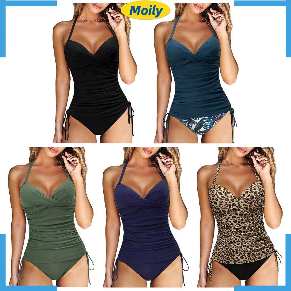 MOILYVN Bộ Đồ Bơi Màu Sắc Xinh Xắn Cho Nữ