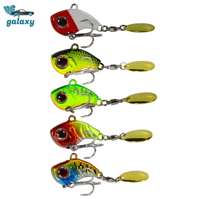 Galaxy Set 5 Mồi Câu Cá Giả 9g / 13g / 16g / 22g Chuyên Nghiệp