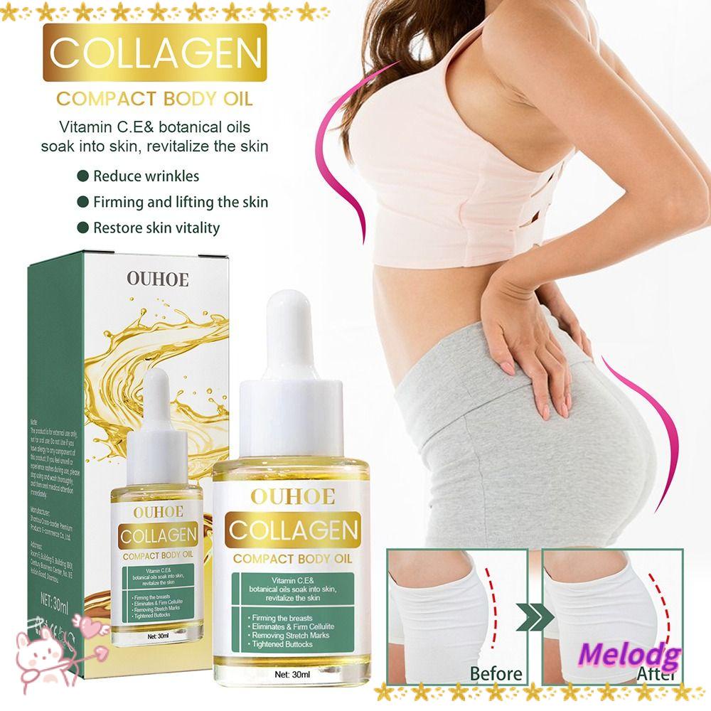 MELODG Tinh Dầu Collagen Dưỡng Ẩm Nâng Cơ Thể Thon Gọn Giảm Nếp Nhăn