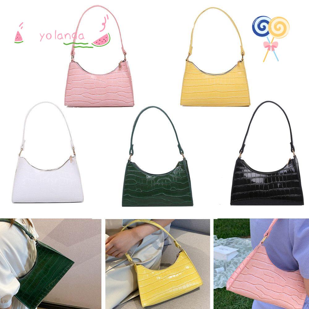YOLA Túi Xách Nữ Da PU Cổ Điển Thời Trang 2021