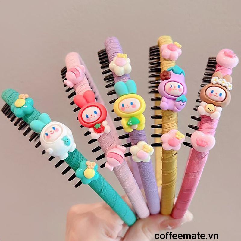 ⚡Băng Đô Cài Tóc Hình Chiếc Răng Nhiều Màu Sắc Dễ Thương Cho Bé Gái