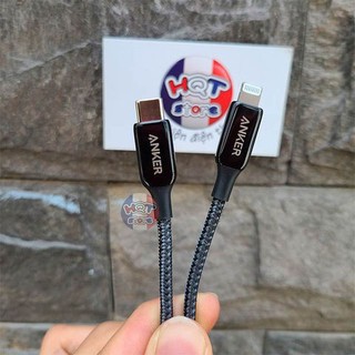 Cáp sạc Anker PowerLine + III 10ft USB-C cho IPhone/Ipad (A8842)