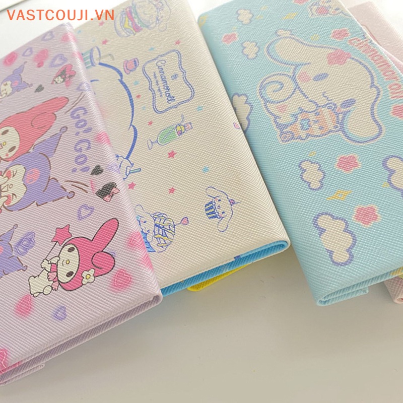 SANRIO Hộp Đựng Mắt Kính Bằng Vải Họa Tiết Hoạt Hình Melody Kuromi Cinnamoroll Dễ Thương Cho Học Sinh